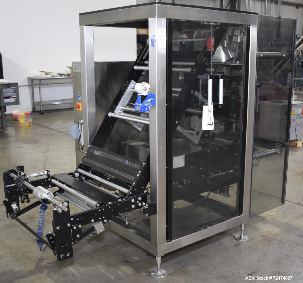 Used Matrix Packaging Mercury HS High Speed Vertical Form Fill with Gussetting